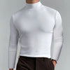 Henry - Slim fit t-shirt mit hoher taille und langen armeln