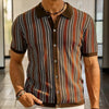 Herren Umweltfreundliches Button-Down-Hemd mit Fischgrätmuster