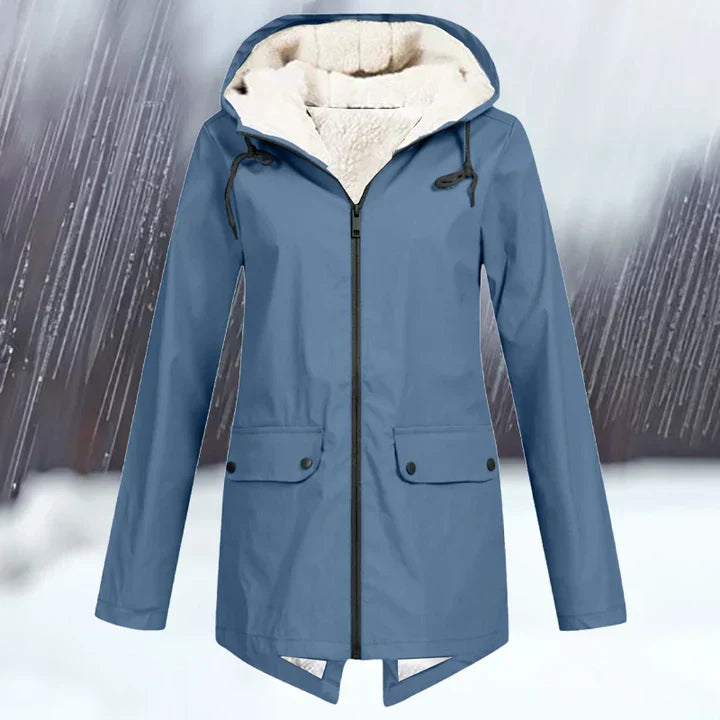 Luella - Wasserdichte jacke mit kapuze für damen