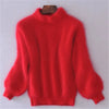 Gabrielle - Lockerer strickpullover in unifarbe