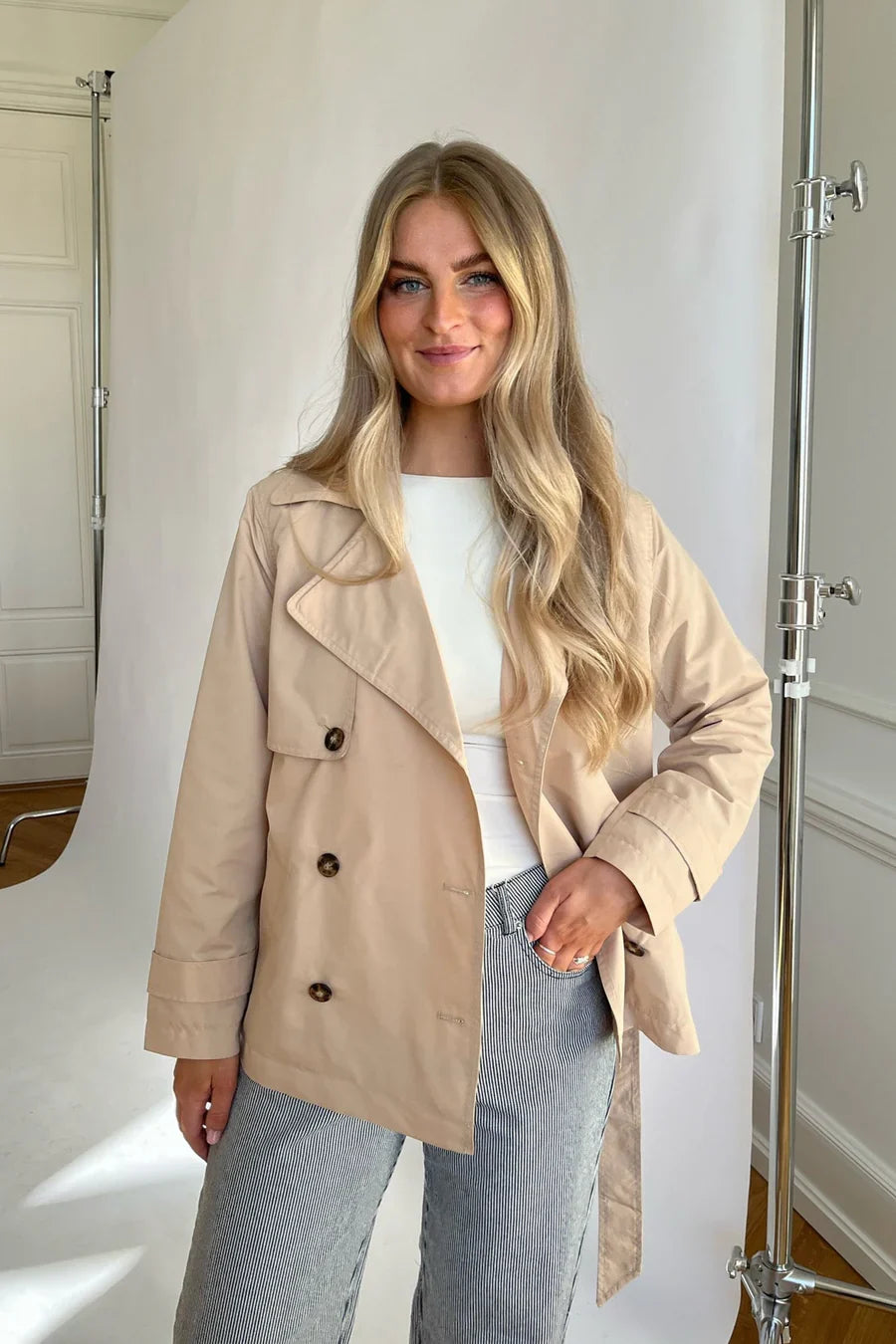 Carmen - Lammfelljacke für damen mit lockerem schnitt