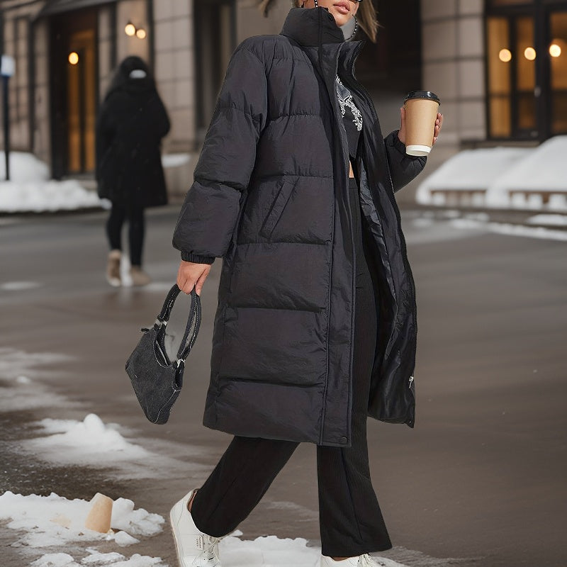 Sabrina - Lange Damen Pufferjacke