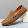 Herren Slipper aus echtem Leder - Zum Hineinschlüpfen