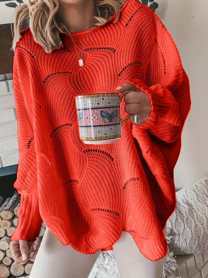Susan - Schlichter lässiger strickpullover