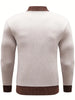 Hannes - Herren strickjacke mit reißverschluss