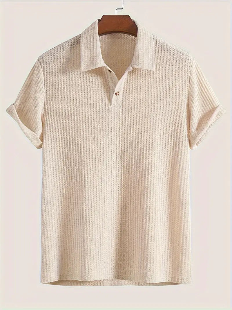 Herren Poloshirt - Sommerlich, Atmungsaktiv und Elastisch für den Alltag