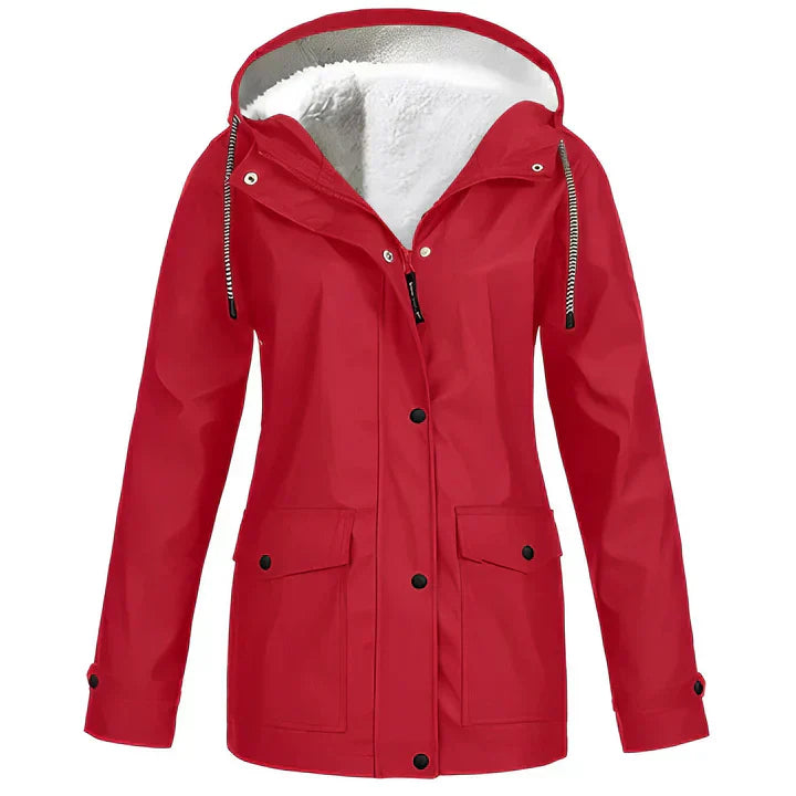 Ariella - Wasserdichte Regenjacke Für Herbst Winter