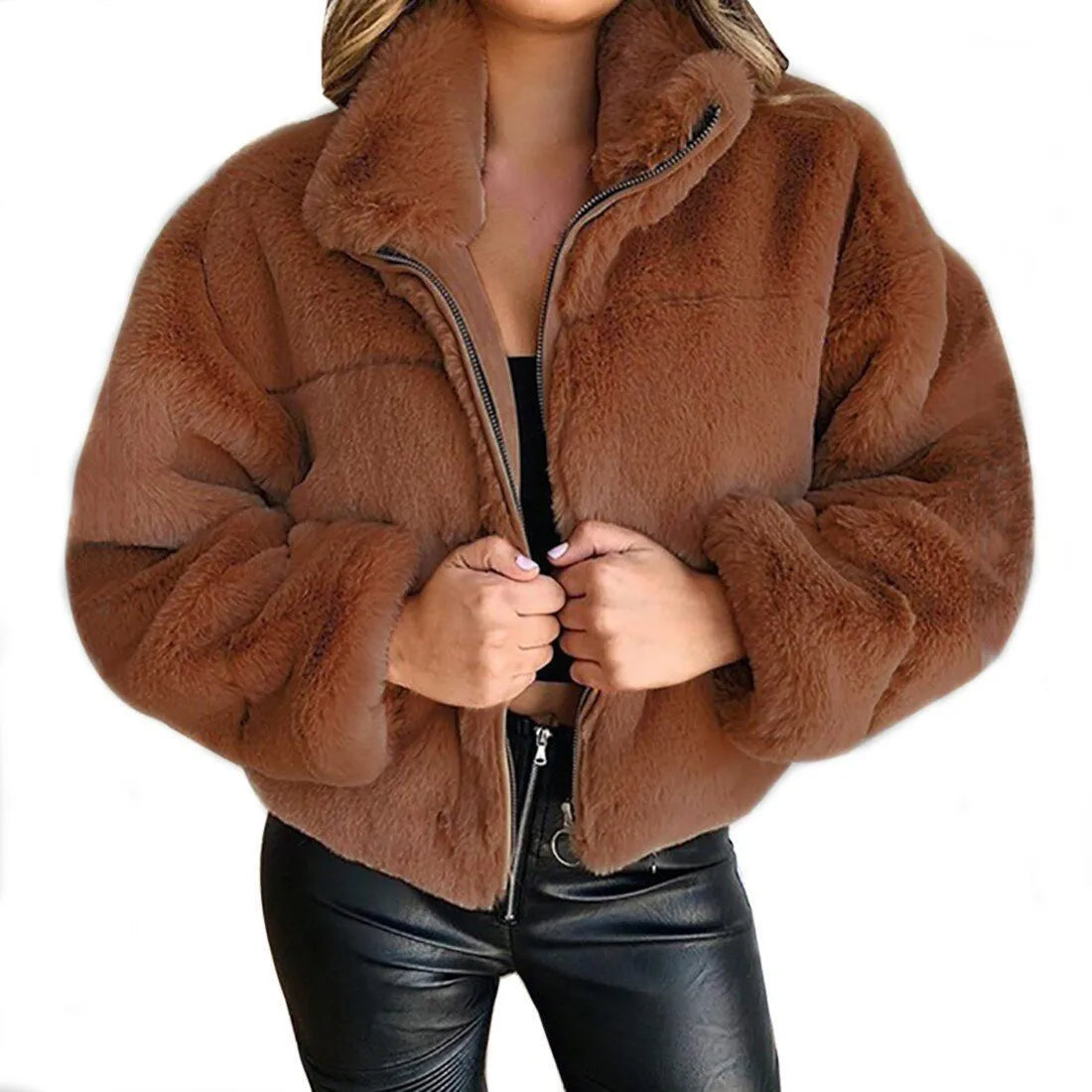 WinterBliss™ - Flauschige Kaschmirjacke