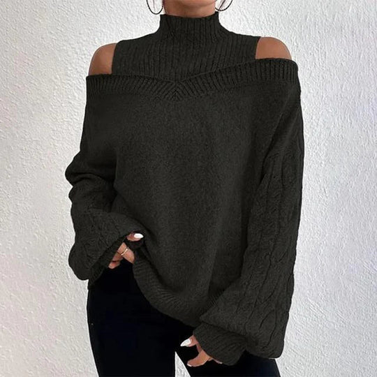 Layla - Elegantes langarm-off-shoulder