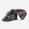 Bryan™ Herren Retro Leder Baskenmütze
