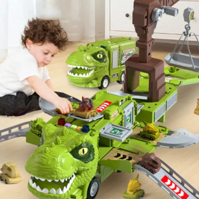 RexRiders - Dino Abenteuer Truck Set