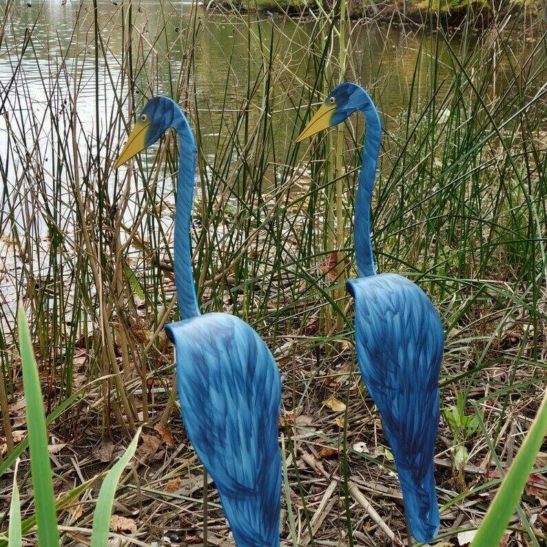 WhirlWing - Tanzende Vögel Garten Metall Kunst