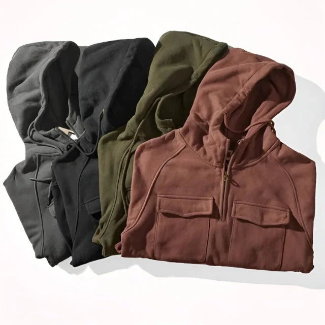 Jaxon - Stylischer winter hoodie für männer