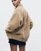 Christina - Weiche teddybärjacke für damen
