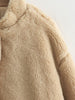 Christina - Weiche teddybärjacke für damen