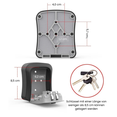 KeyDefender™ | Schlüssel-Aufbewahrungsbox