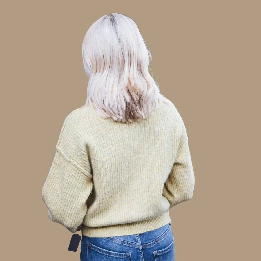 Beulah - Rollkragenpullover mit schnürung
