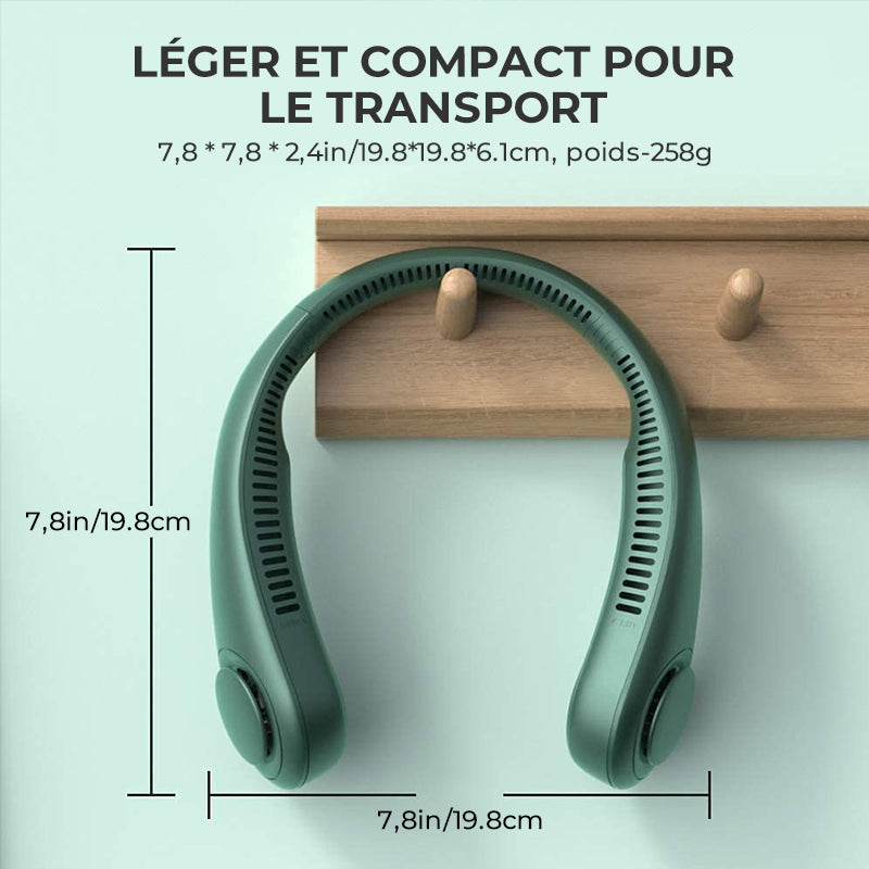 NECKCOOL™ - Tragbarer Halsventilator