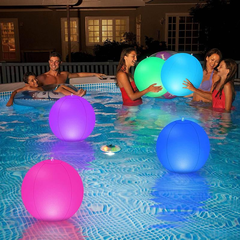 LumaSphere - Leuchtender Strandball