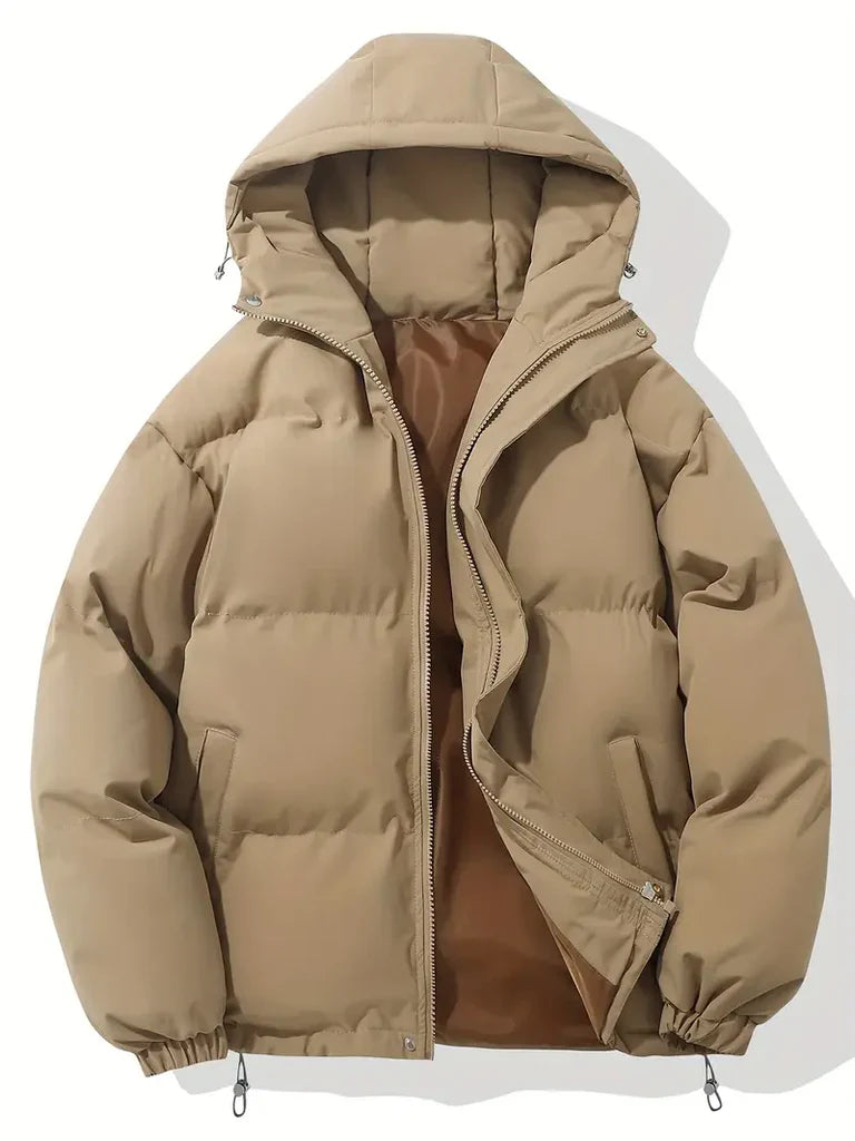 Justen - Warmer hoodie im klassischen design