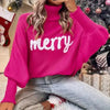 Valentina - Warmer festlicher rollkragenpullover für damen