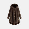 Jasmina - Teddyjacke Mit Knöpfen Und Kapuze