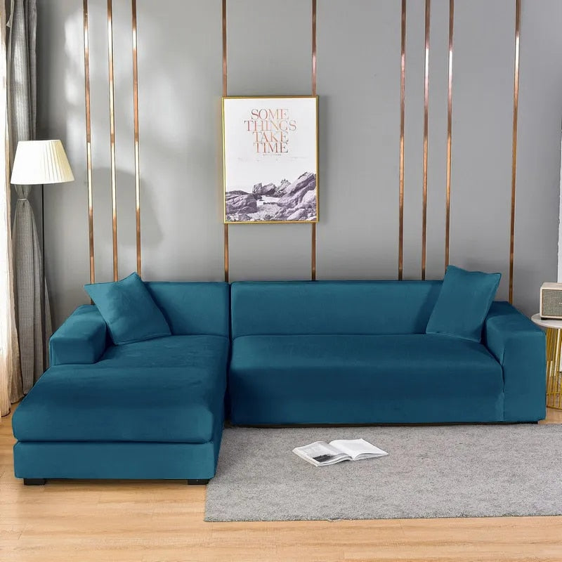 CozyWrap™ - Sofa-Bezug aus Samtstoff