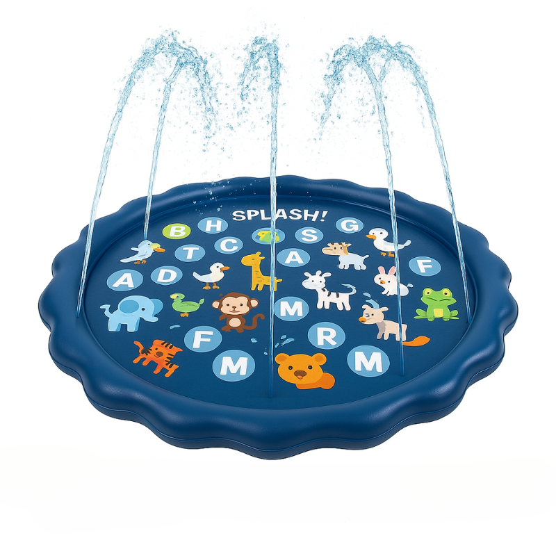 Kinder-Wasserspielmatte mit Schlauchanschluss PVC