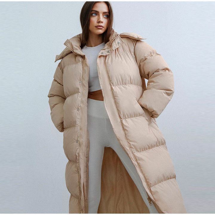 Melanie - Lange wattierte winterjacke