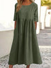 Sorella™ - Elegantes, bequemes Baumwollkleid