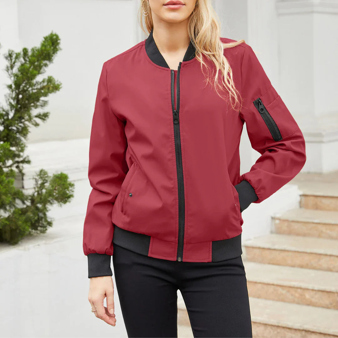 Dora - Lässige Bomberjacke Für Damen