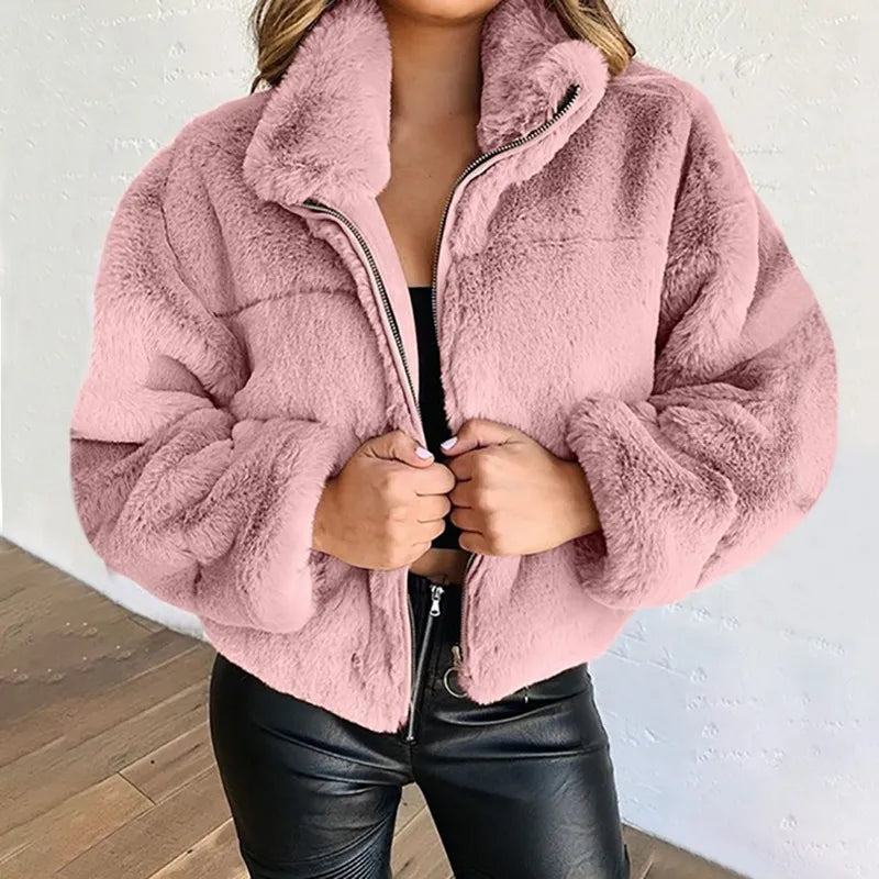 WinterBliss™ - Flauschige Kaschmirjacke