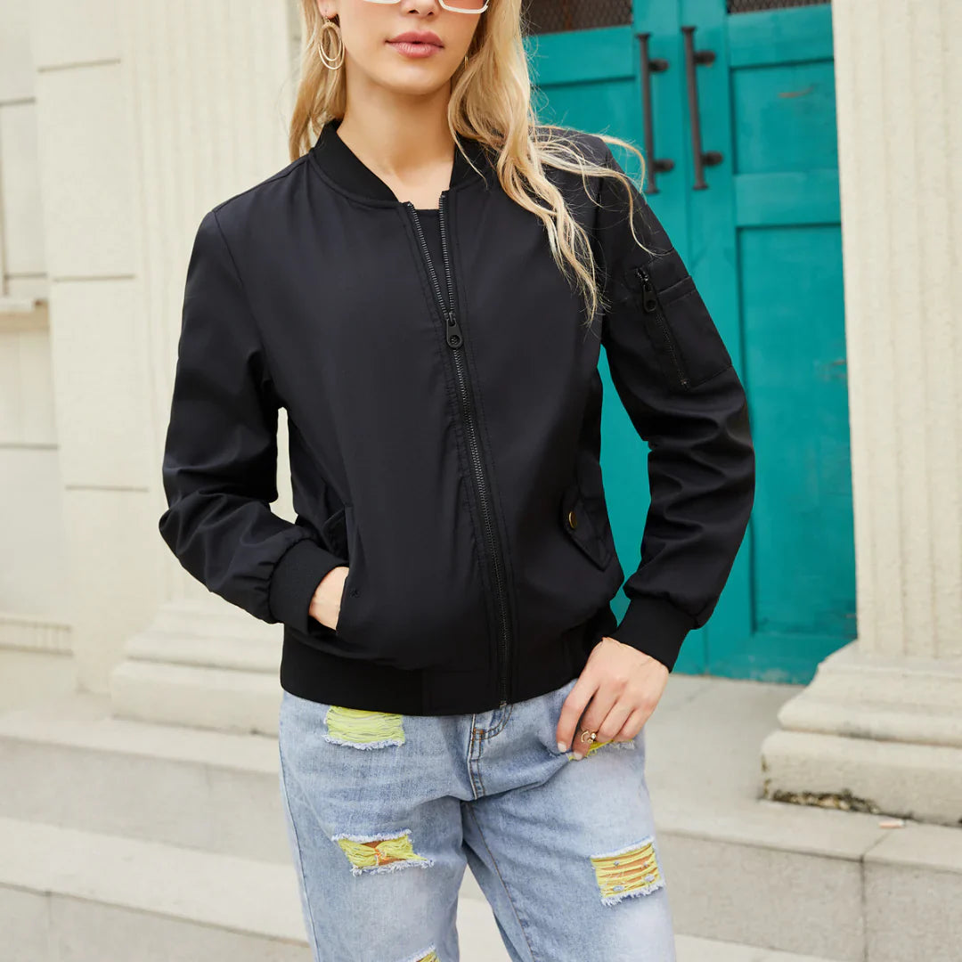 Dora - Lässige Bomberjacke Für Damen