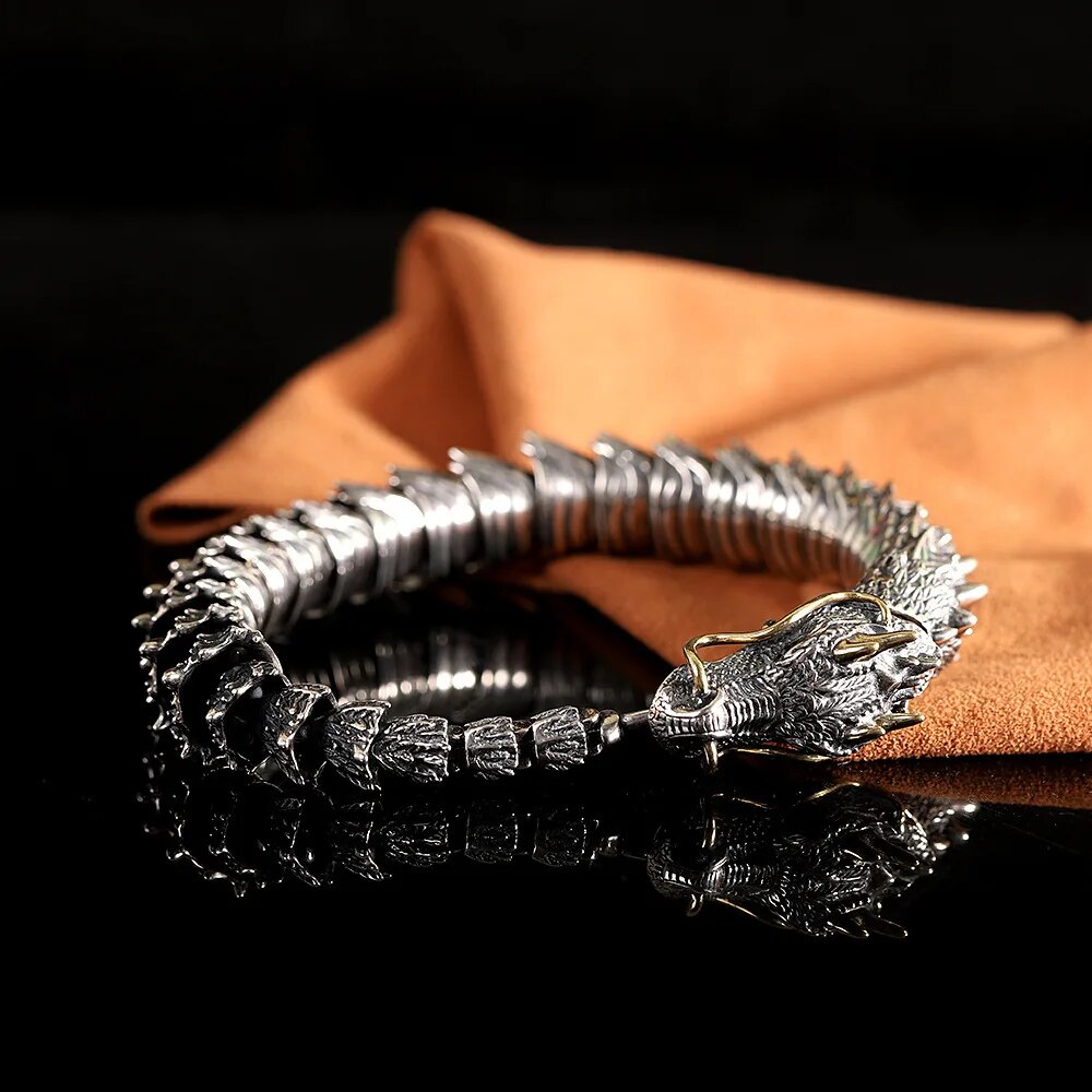 VivaGlow - Elegantes Twist-Silberarmband