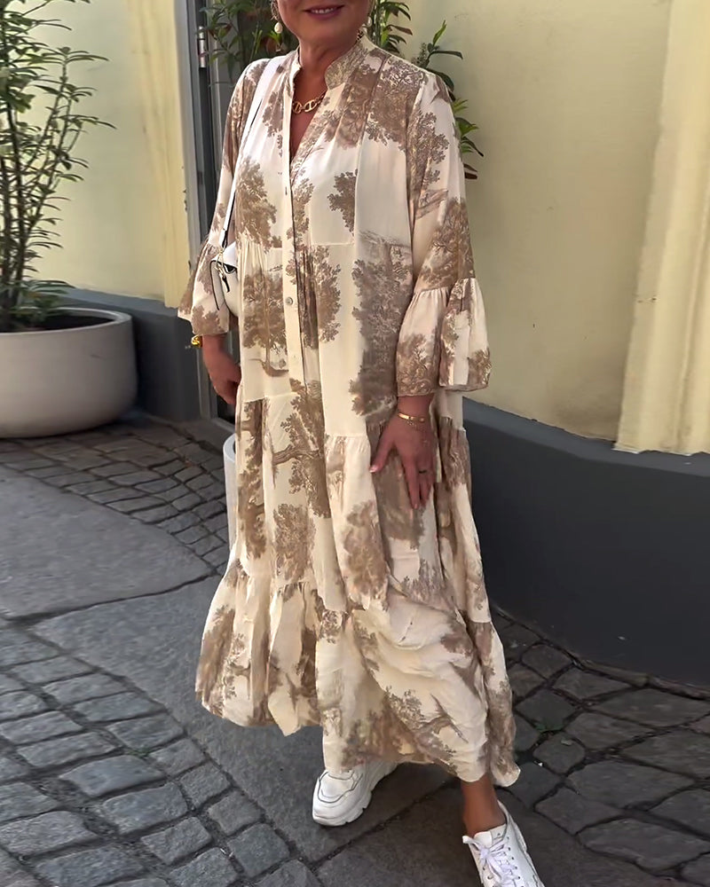 Sybille - Elegantes Fließendes Kleid