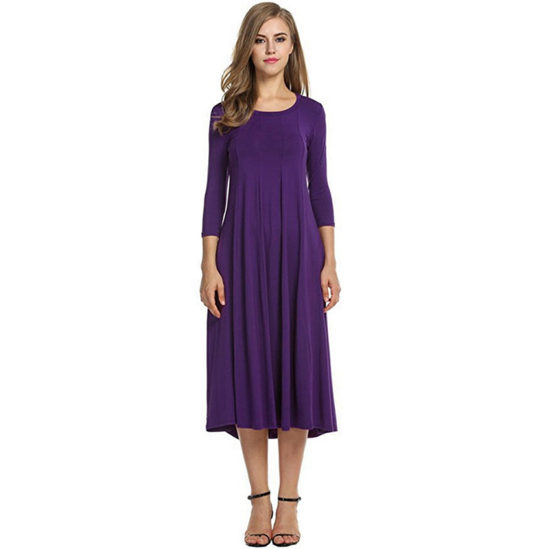 Vanesse™ - Lässig-schickes, stilvolles Dreiviertelkleid