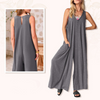 Karin - Unser klassischer V-Ausschnitt-Jumpsuit