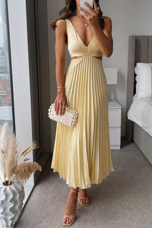 Julia - Ärmelloses langes Kleid