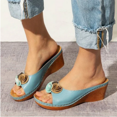 Rita - Elite Komfort Keilsandalen