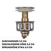 DrainGuard - Waschbeckenabfluss Spülbeckenfilter