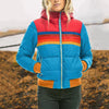 Beatrice - Regenbogen-thermojacke