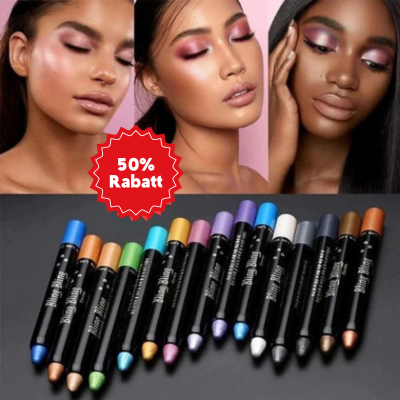VelvetDust™ - Lidschattenstifte | Set mit 15 Farben