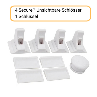 Secure™ Unsichtbares Schloss | Kindersicherung für Ihr Zuhause
