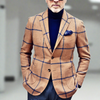 Vincenzo - Stilvoller karierter herrenblazer