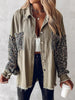 Tiffany - Denim-Shirt mit kontrastierenden Pailletten