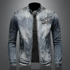 Reggie - Herren retro-denim-jacke