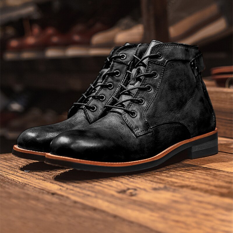 Jonas - Bequeme Leder-Herrenschuhe