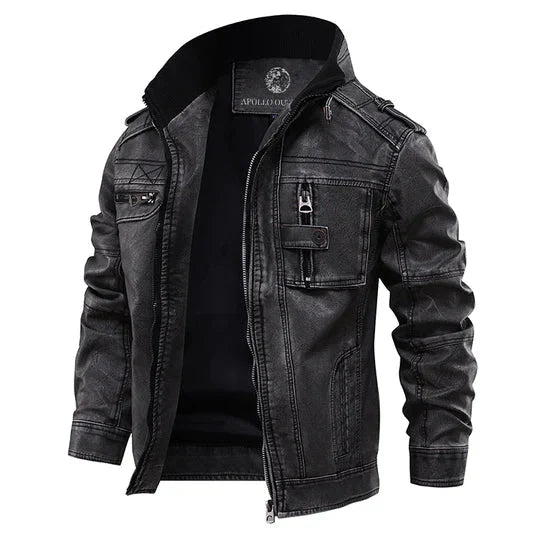 Finley - Hochwertige Motorrad-Lederjacke Für Herren