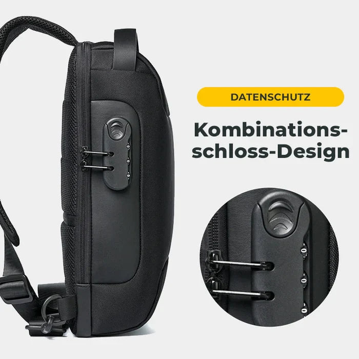 SafeCarry - Sichere wasserdichte Anti-Diebstahl-Umhängetasche