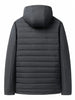 Virgil - Warme wattierte leecejacke mit kapuze